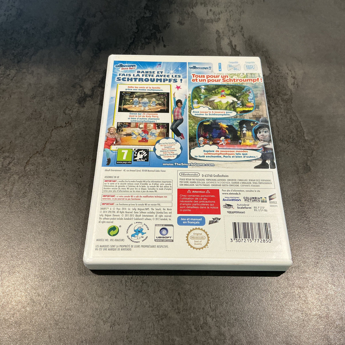 Les Schtroumpfs Party Pack Wii