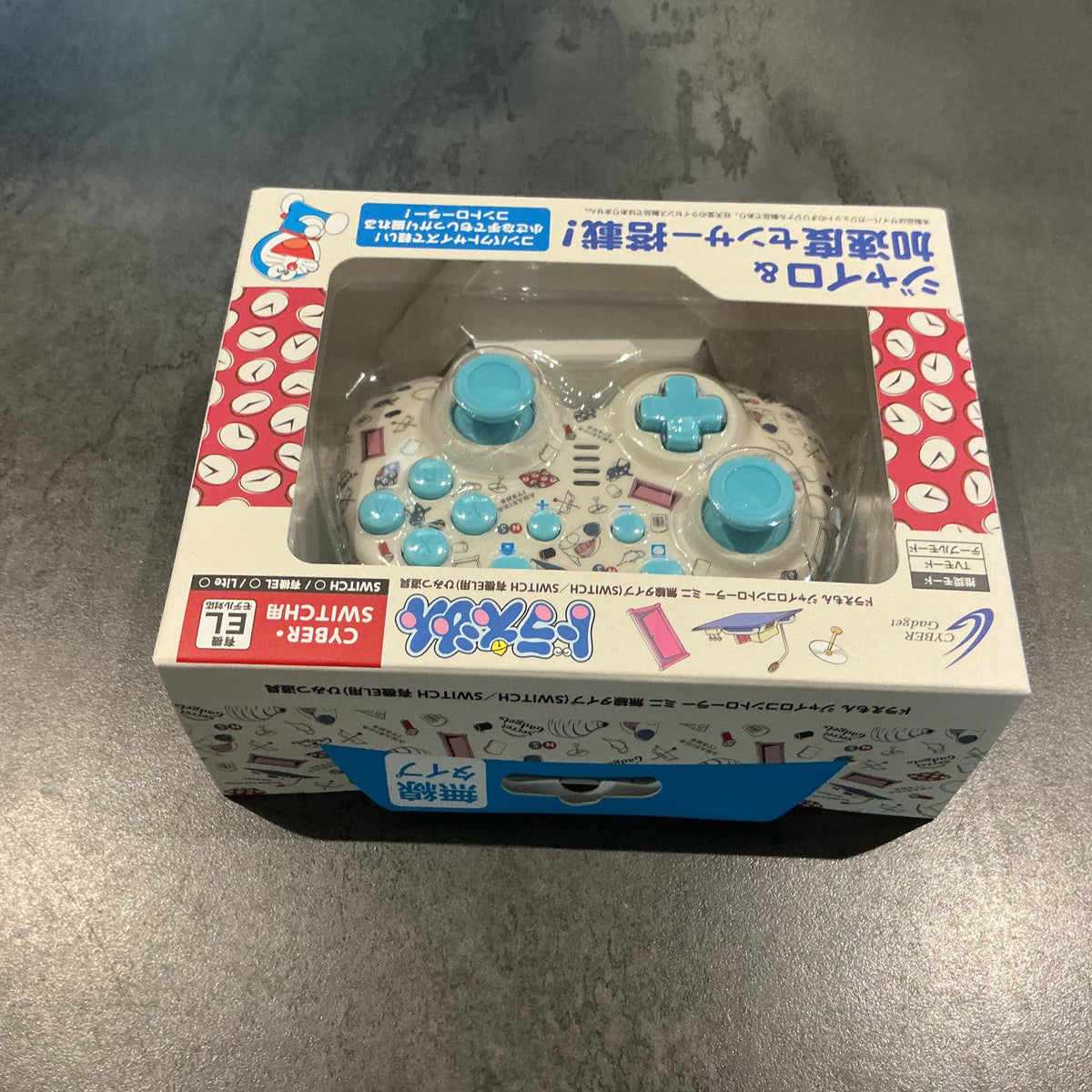 Manette Cyber Gadget Doraemon Nintendo Switch neuf