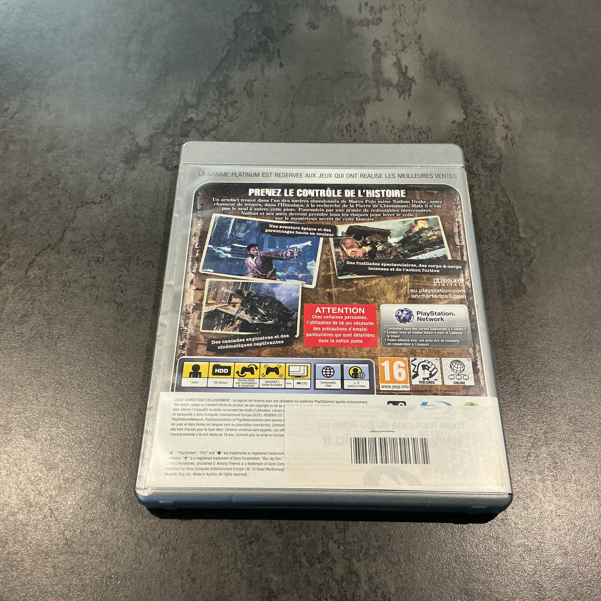 Uncharted 2 Among Thieves PS3