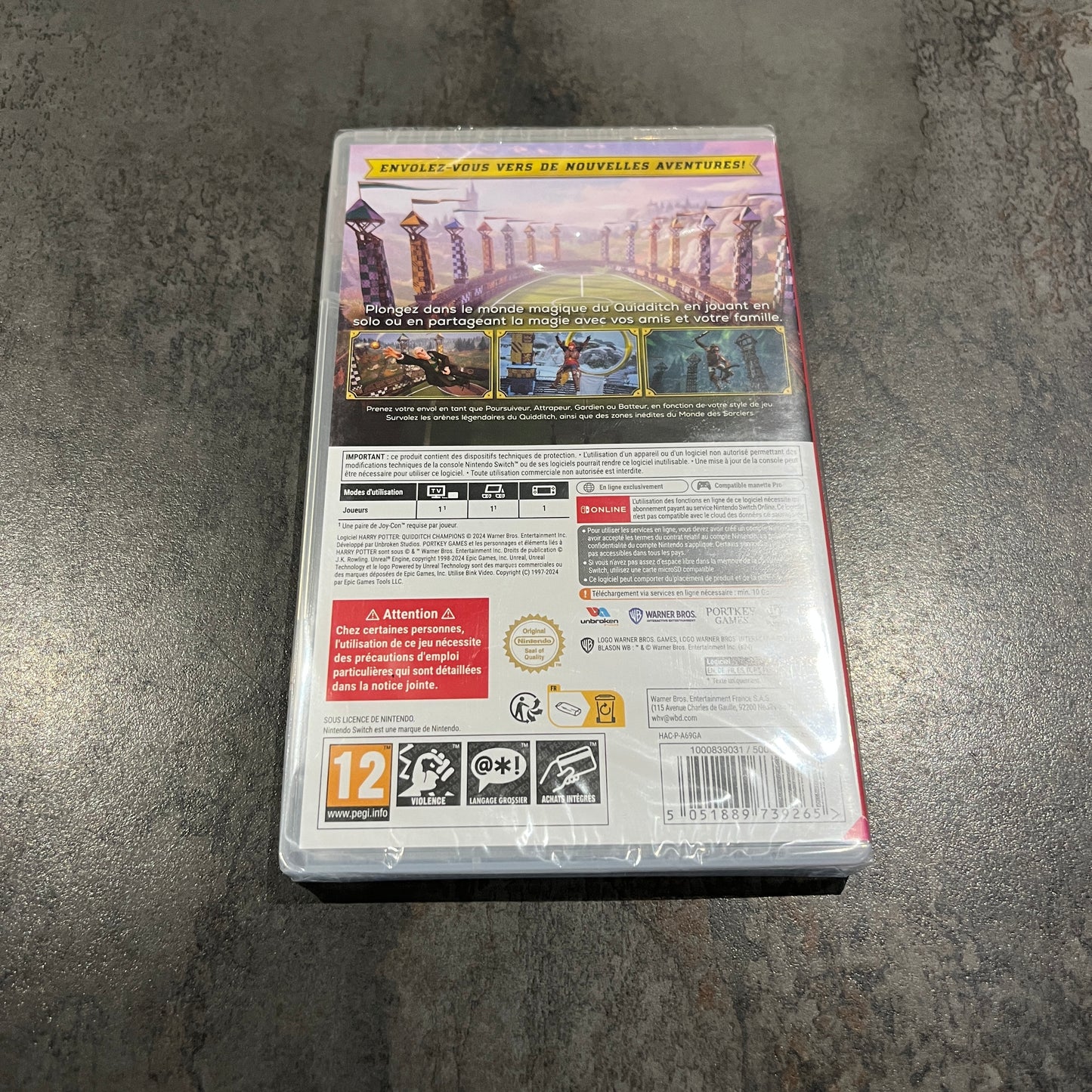 Harry Potter Champions de Quidditch Édition Deluxe Switch sous blister neuf