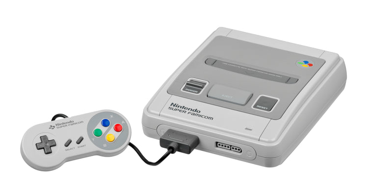 Console Super Nintendo SNES avec manette