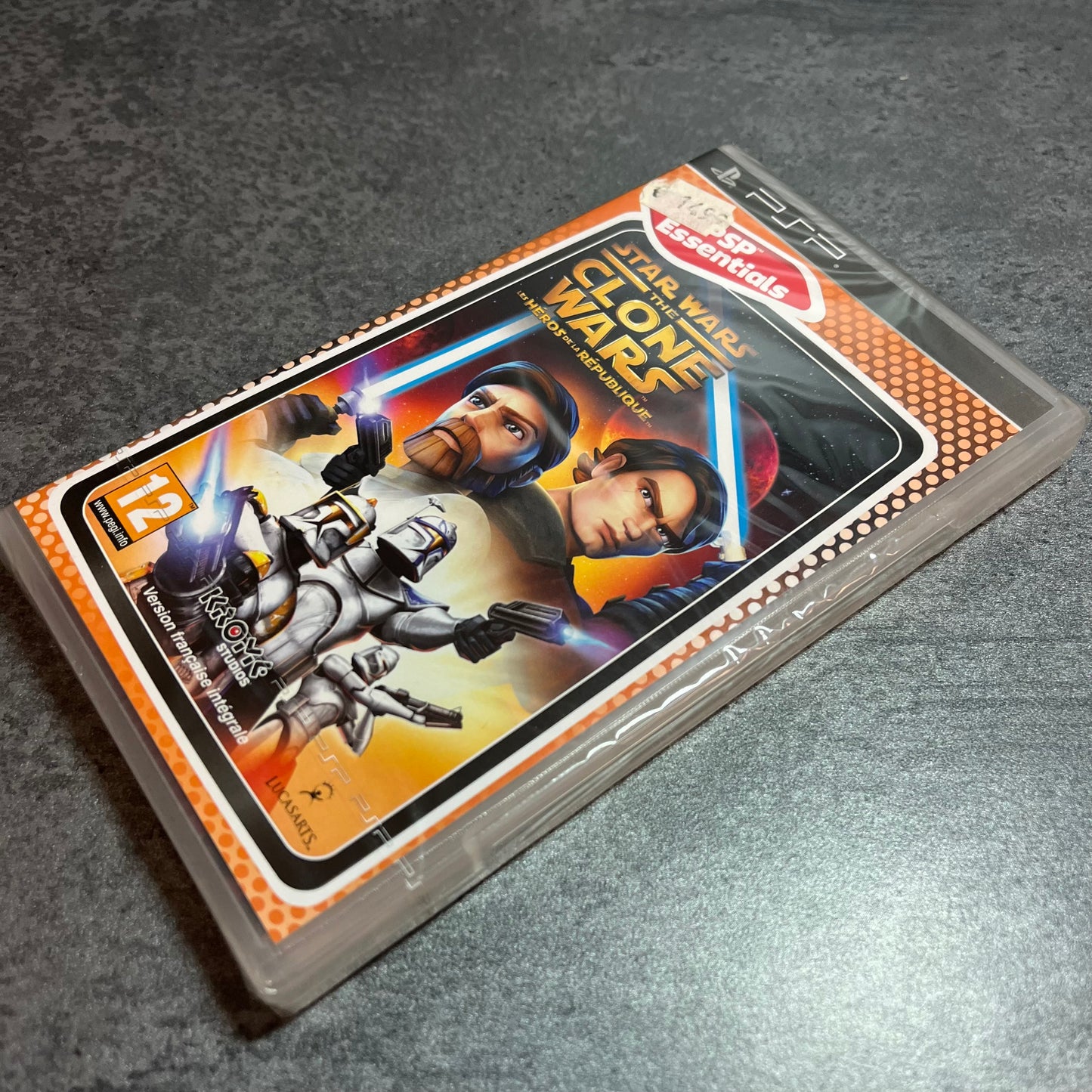 Star Wars The Clone Wars PSP neuf