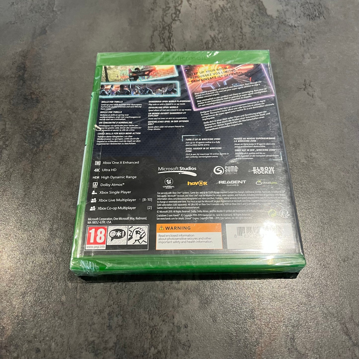 Crackdown 3 Xbox One sous blister