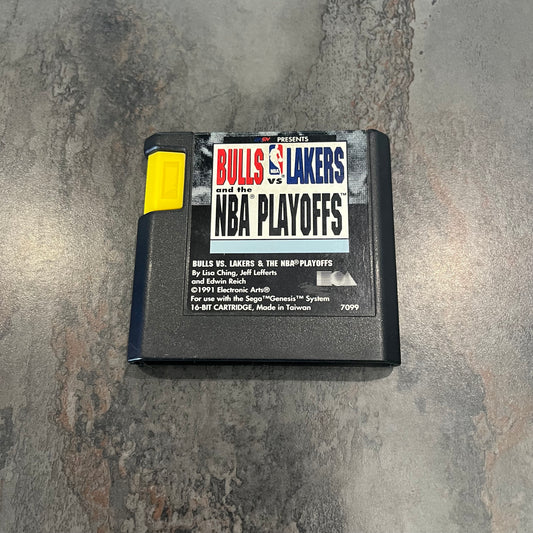 Bulls vs Lakers and the NBA Playoffs mega drive