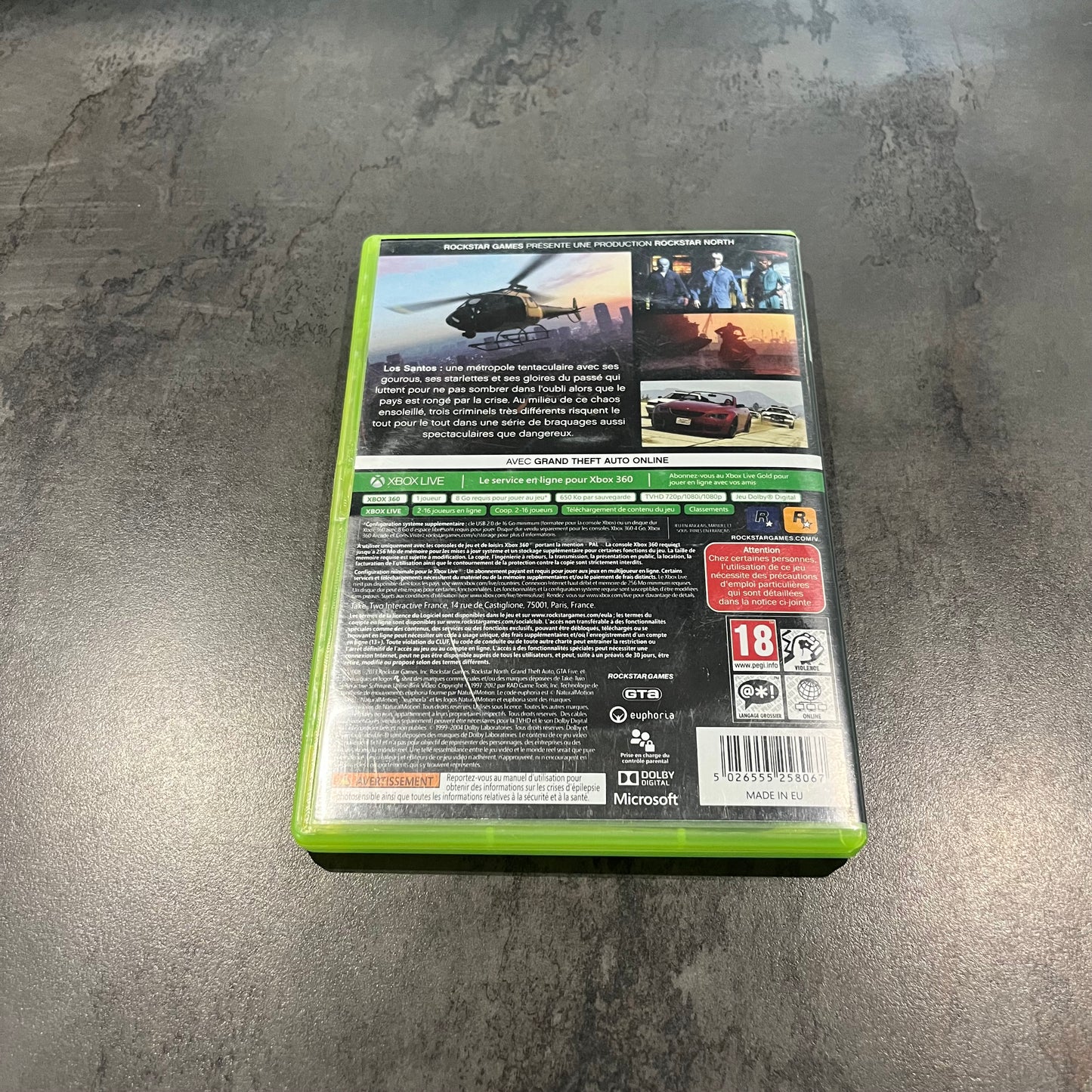 Grand Theft Auto V Xbox 360