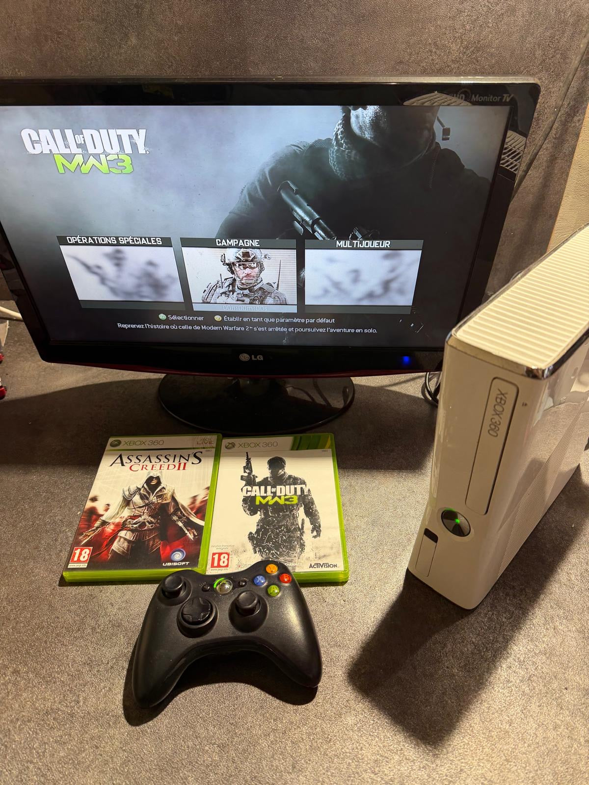 Console Xbox 360 blanche