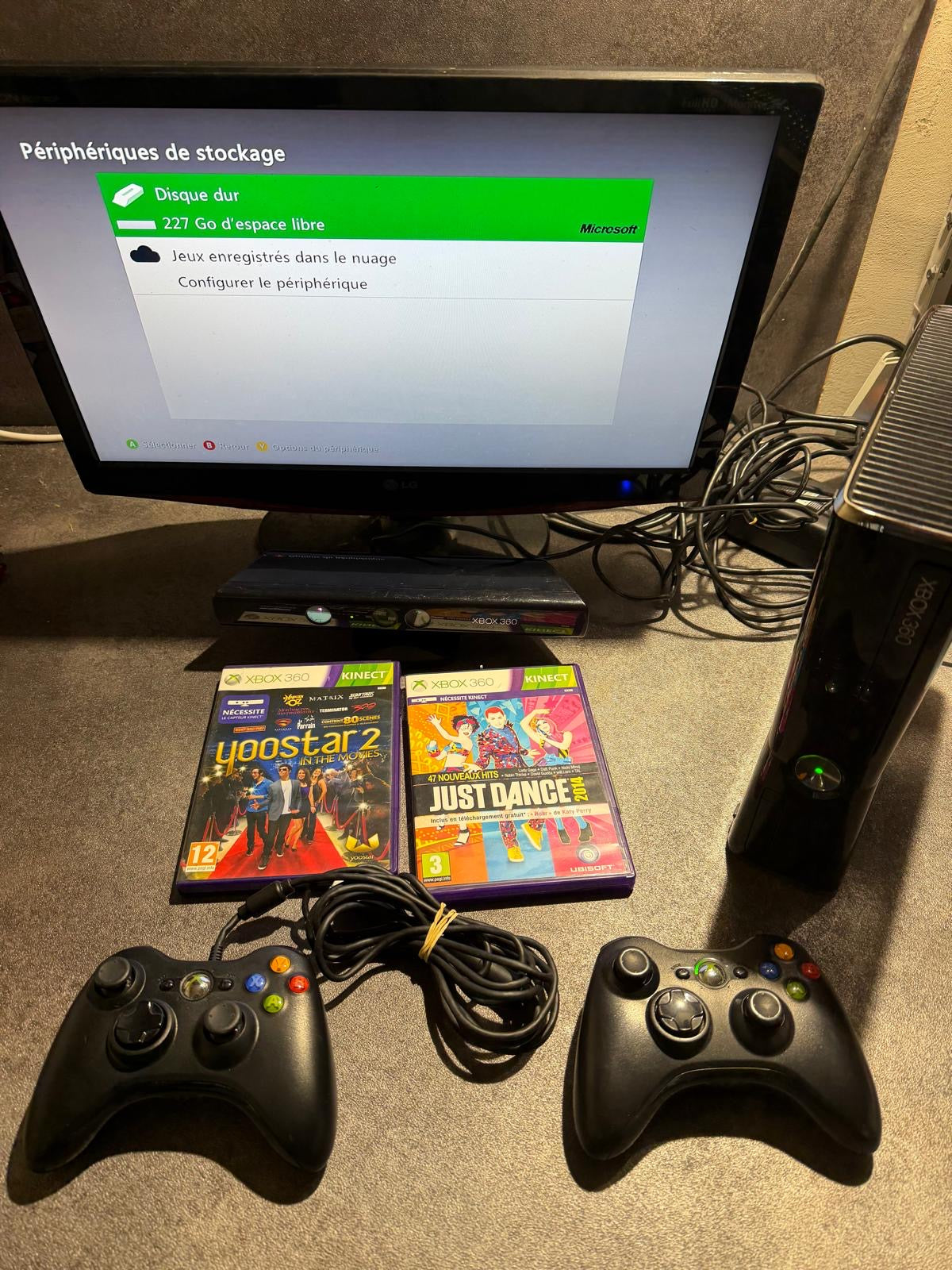 Console Xbox 360 + Kinect