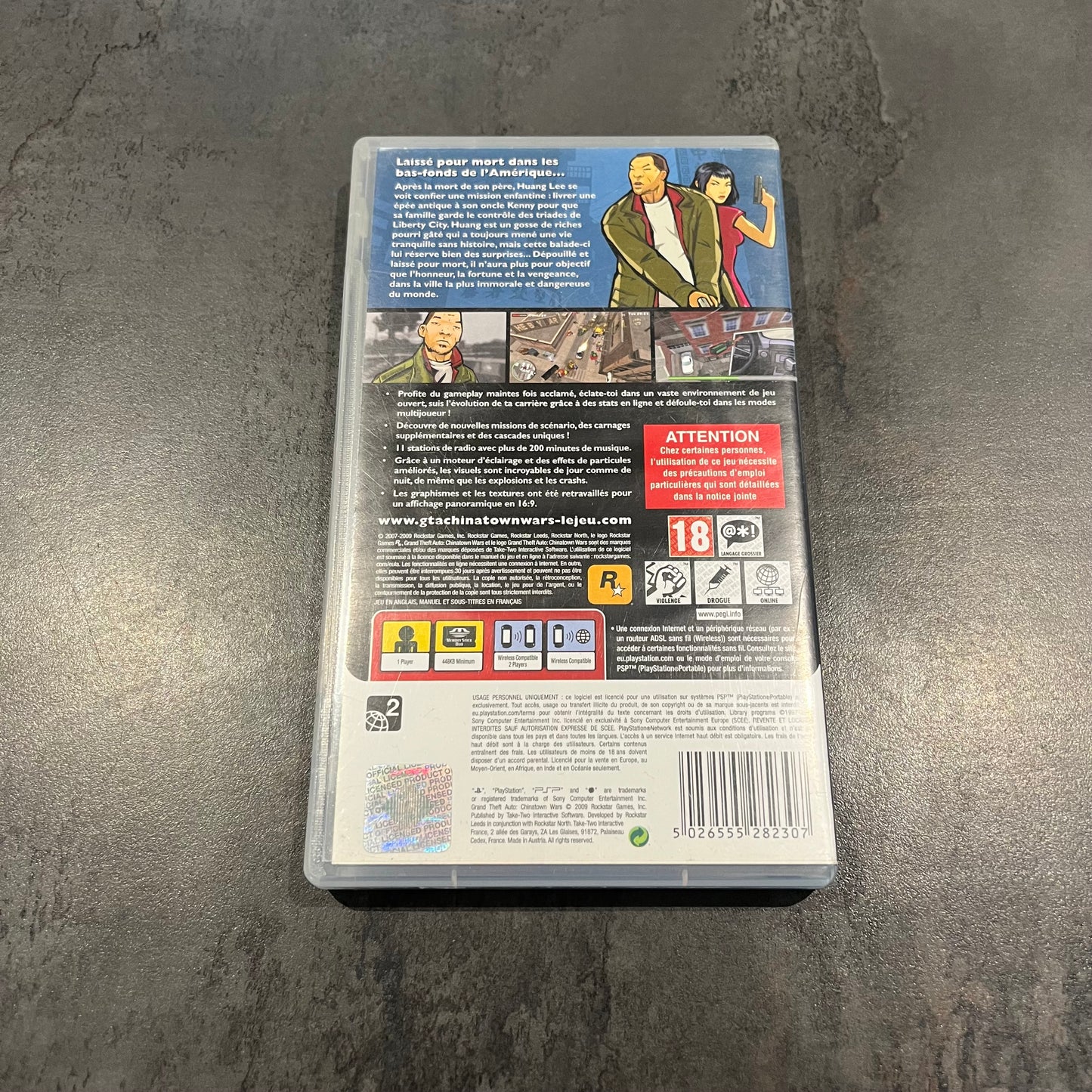 Grand Theft Auto Chinatown Wars PSP