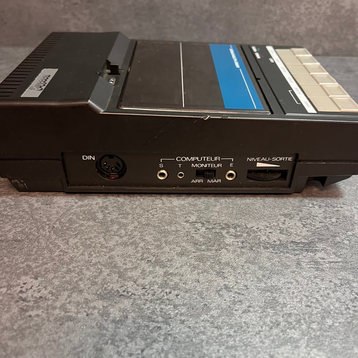Lecteur K7 Hypson – magnétophone “data” pour micro-ordinateurs (DIN)