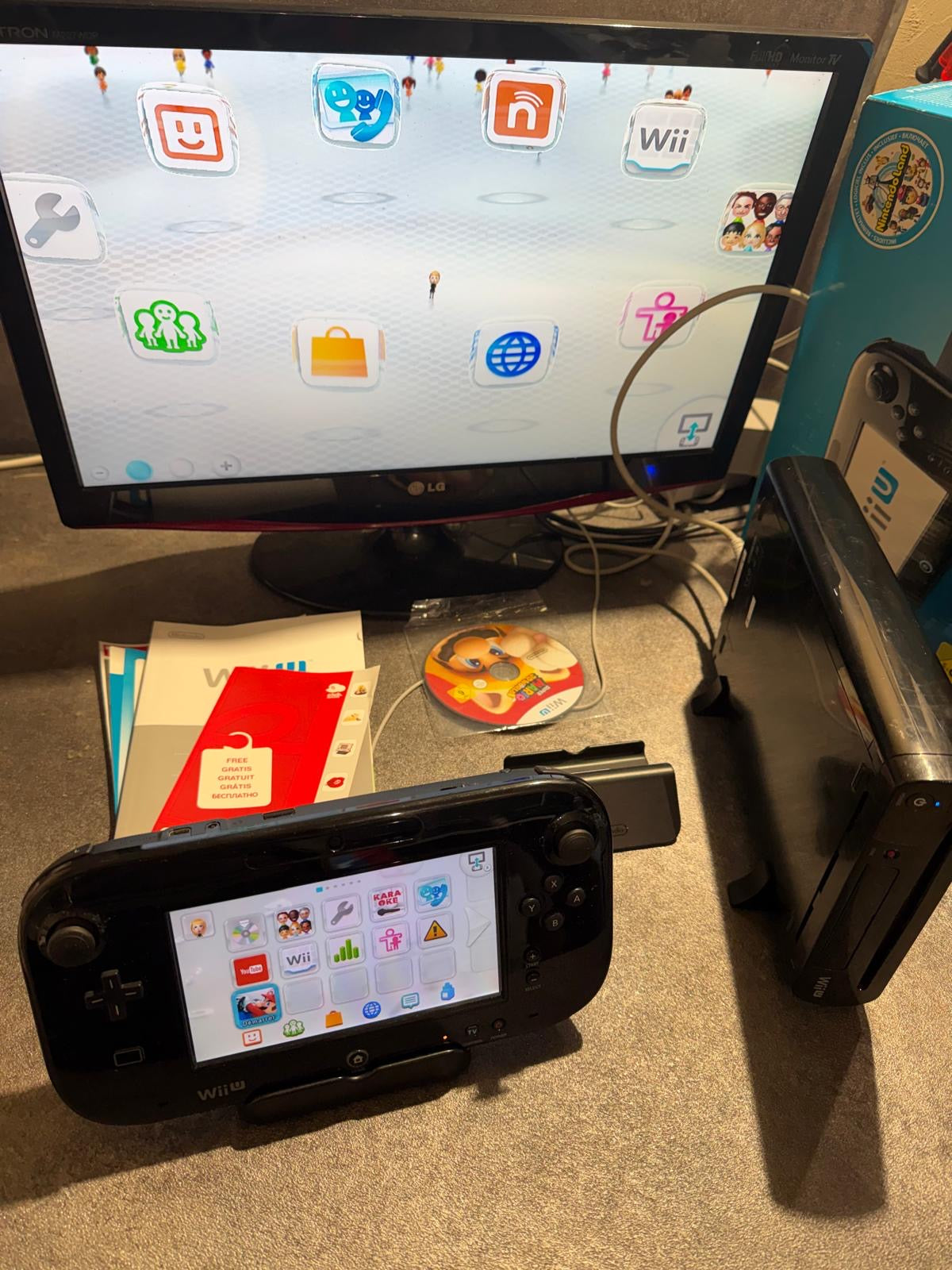 console wii u en boîte 32 go