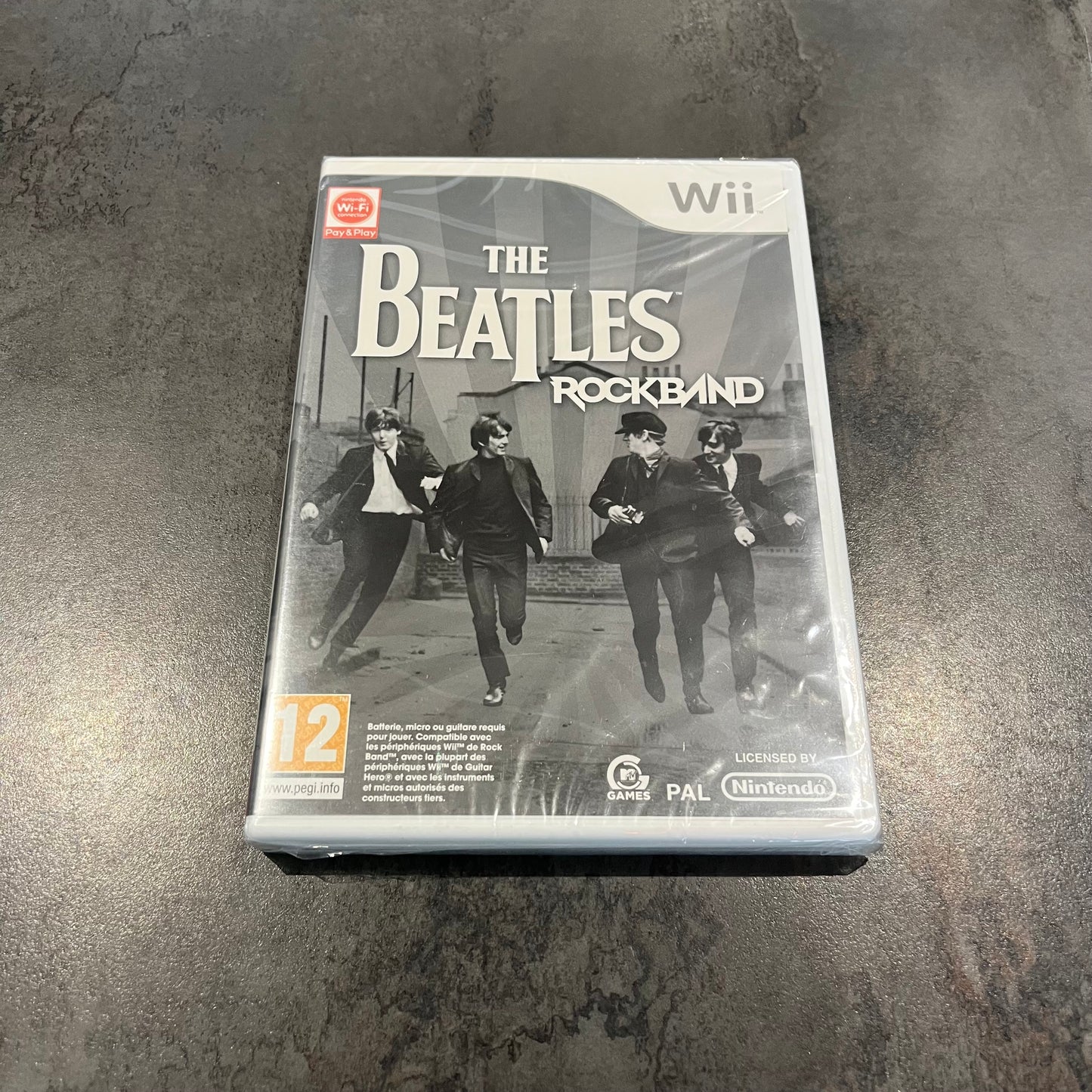The Beatles Rock Band wii neuf