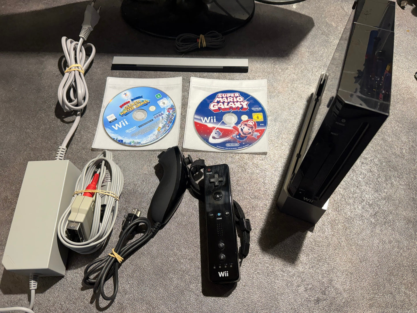 Console Wii + Mario Galaxy