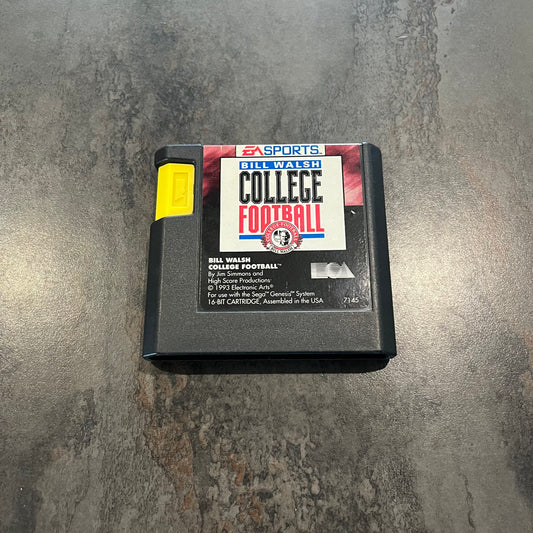 Bill Walsh College Football Mega Drive