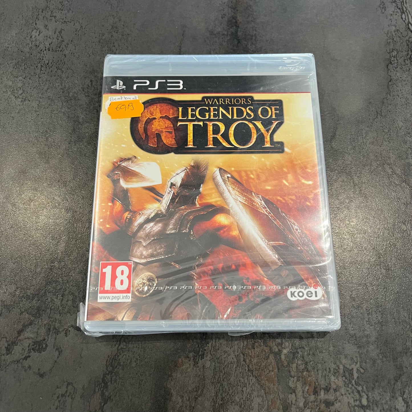 Warriors Legends of Troy PS3 neuf