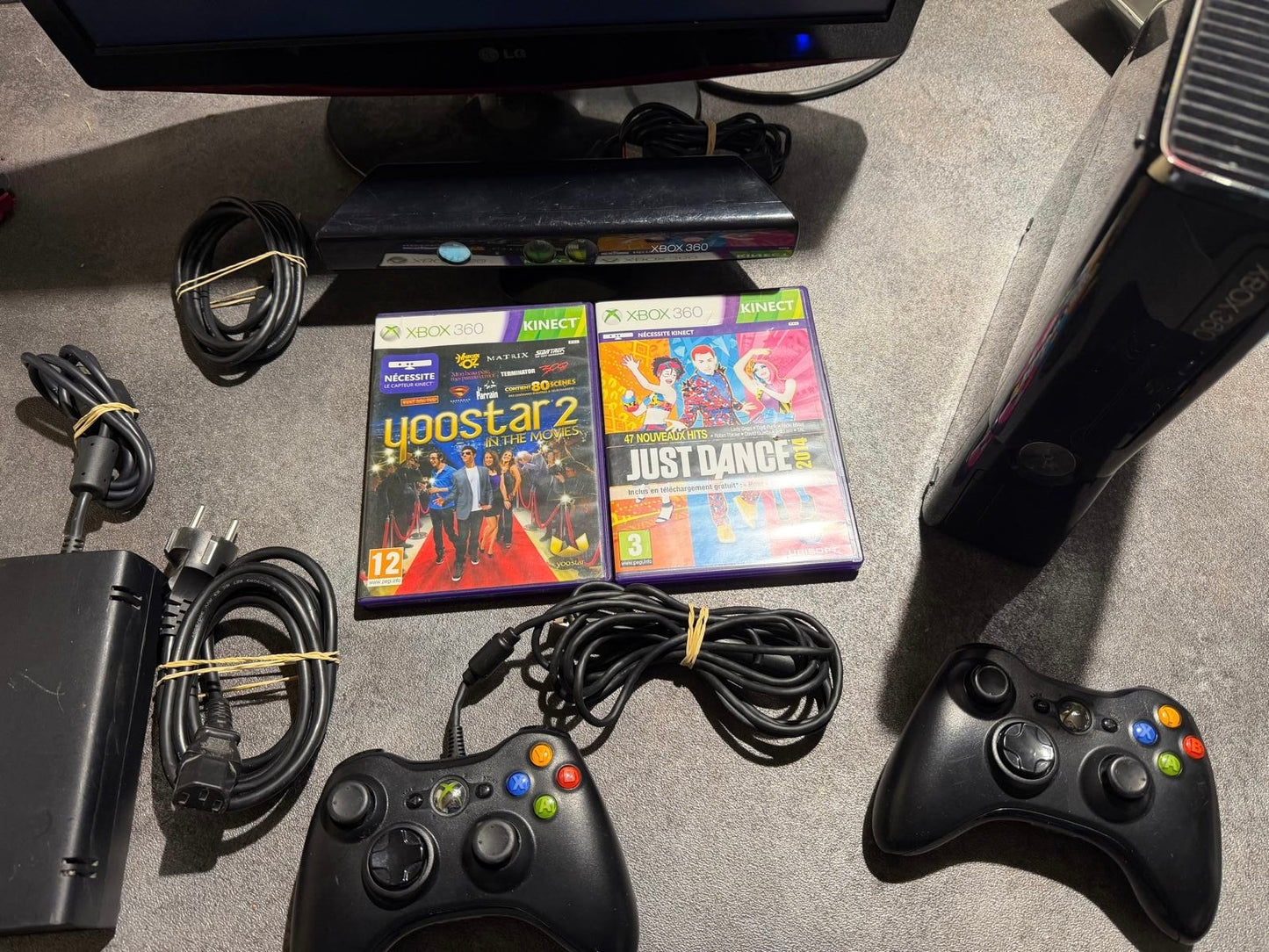 Console Xbox 360 + Kinect