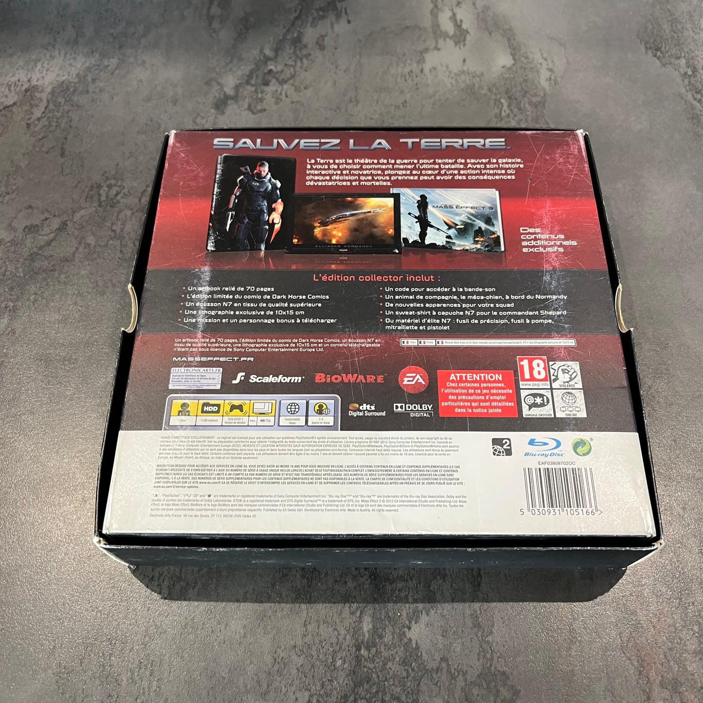 Mass Effect 3 Edition Collector PS3