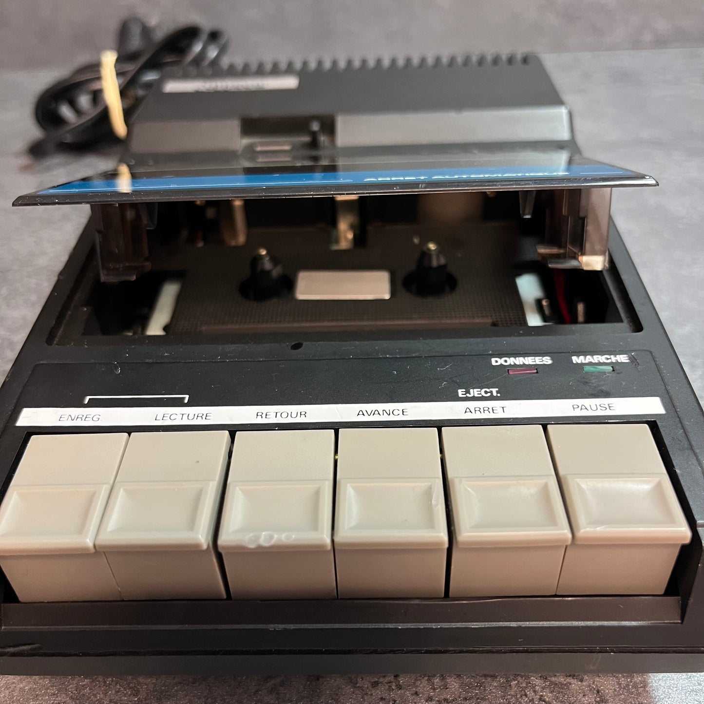 Lecteur K7 Hypson – magnétophone “data” pour micro-ordinateurs (DIN)