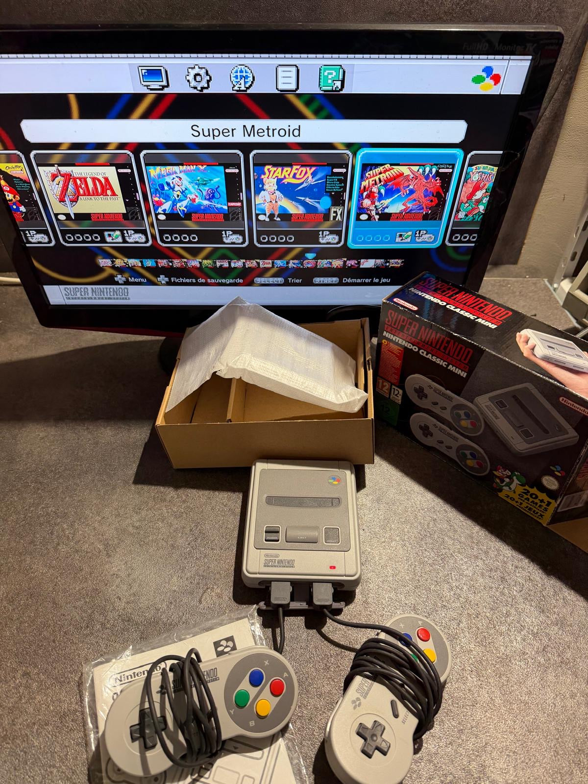Console Classic Mini Super Nintendo