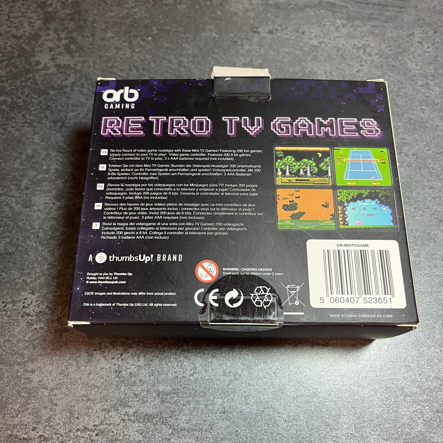 Retro TV Games – console avec 200 jeux inclus