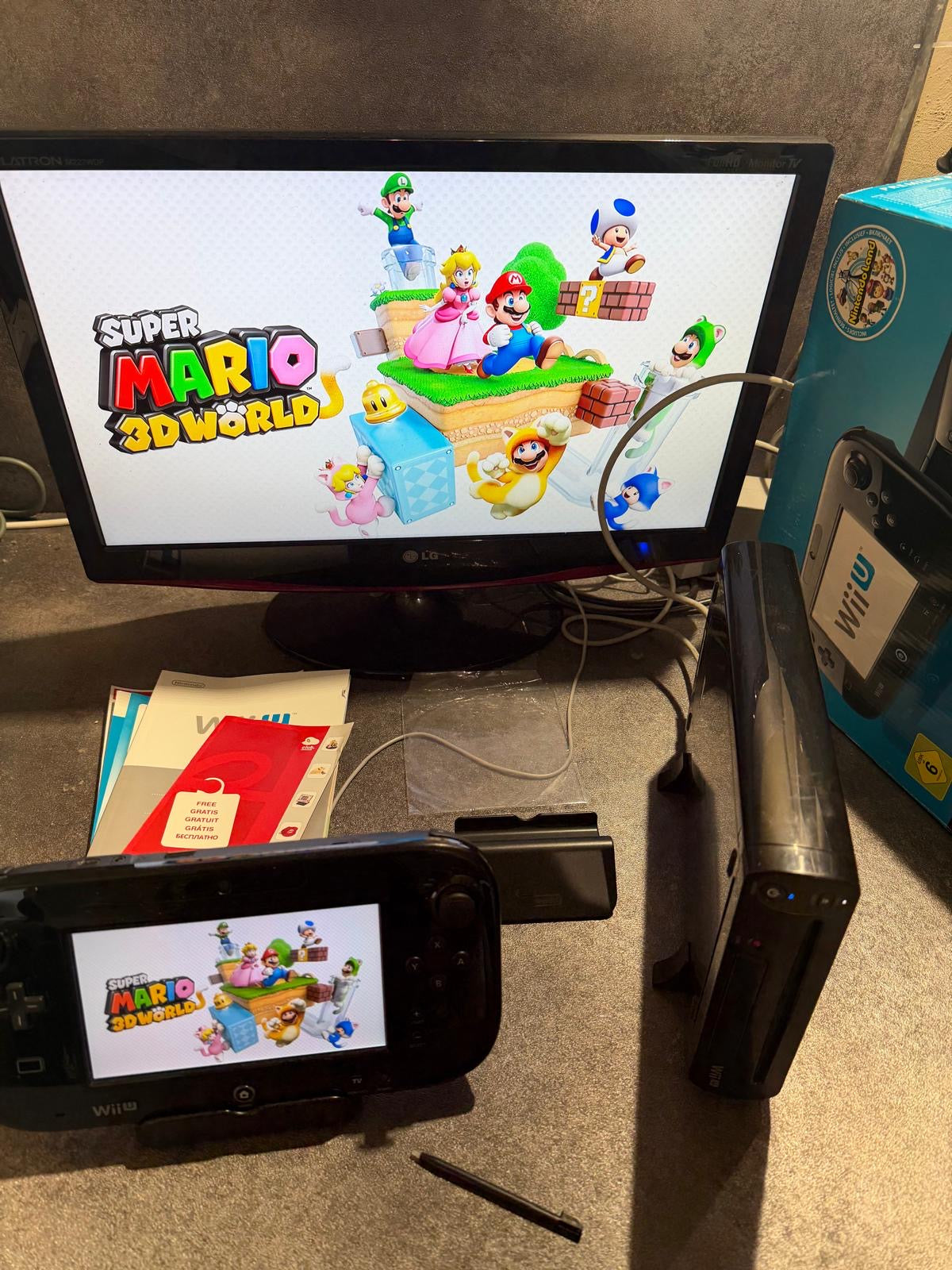 console wii u en boîte 32 go