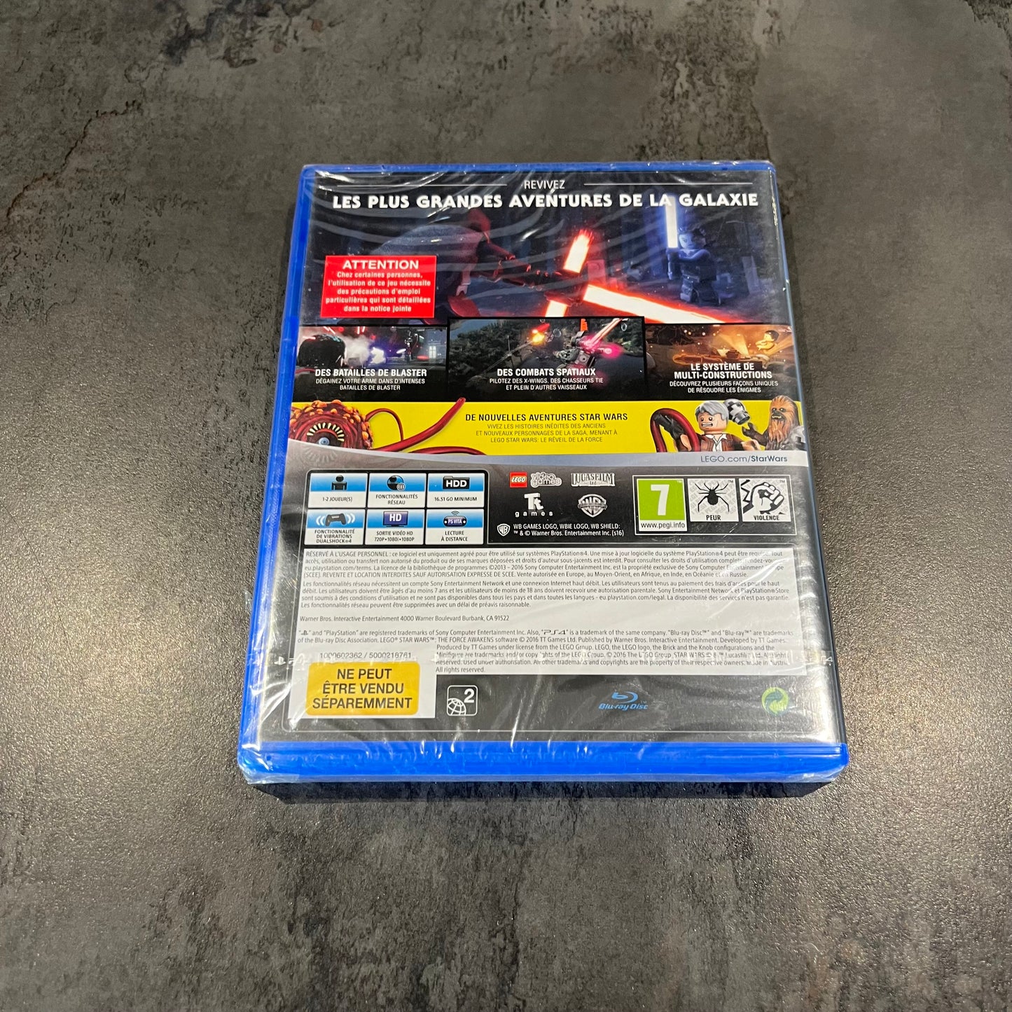 LEGO Star Wars Le Réveil de la Force PS4 neuf