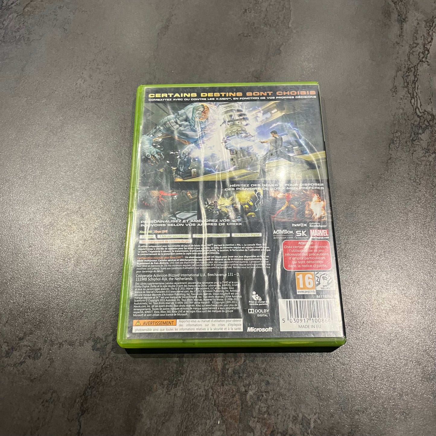 X-Men Destiny Xbox 360
