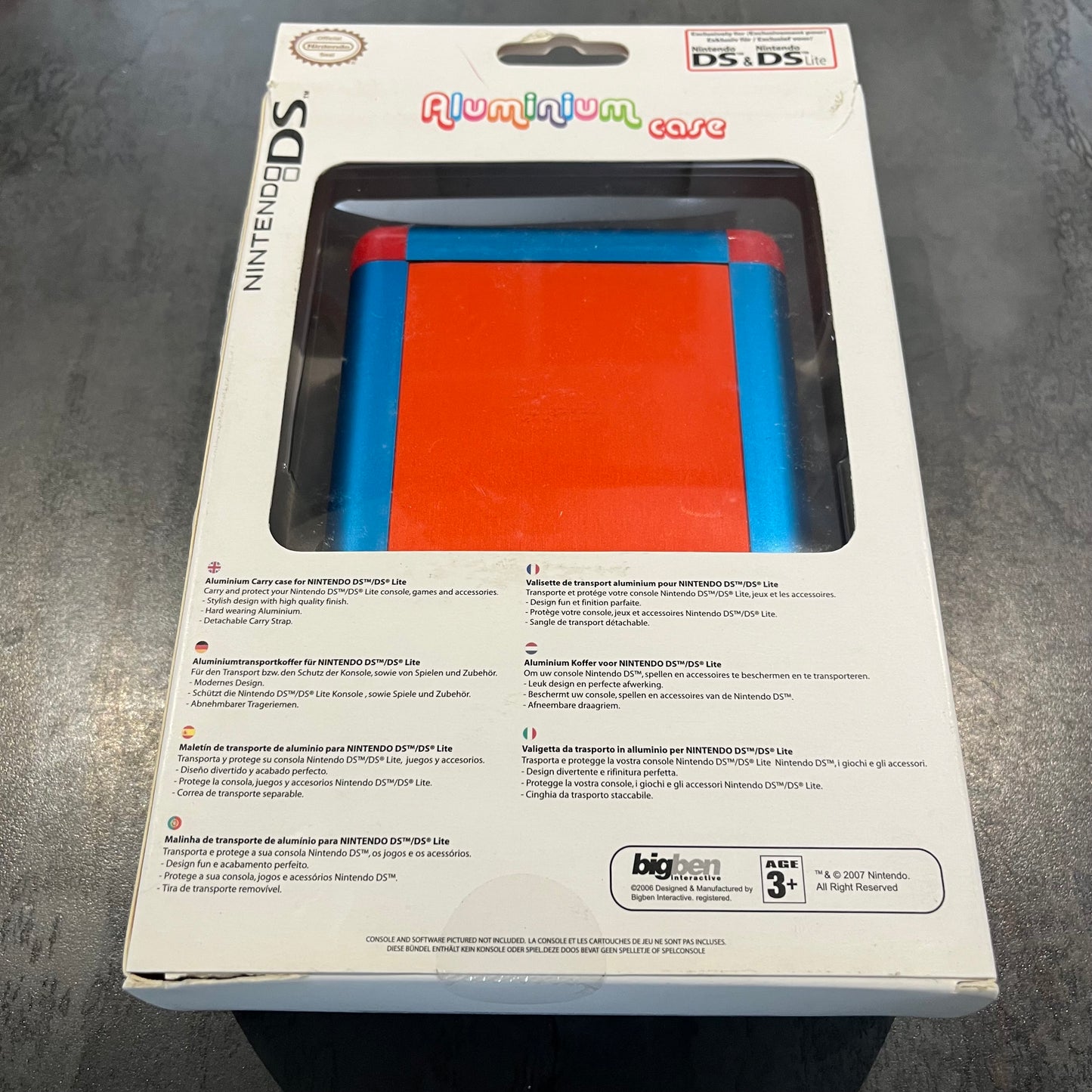 Case aluminium Mario DS neuve