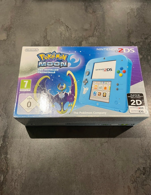 Nintendo 2DS Édition Pokémon Moon – Console bleue