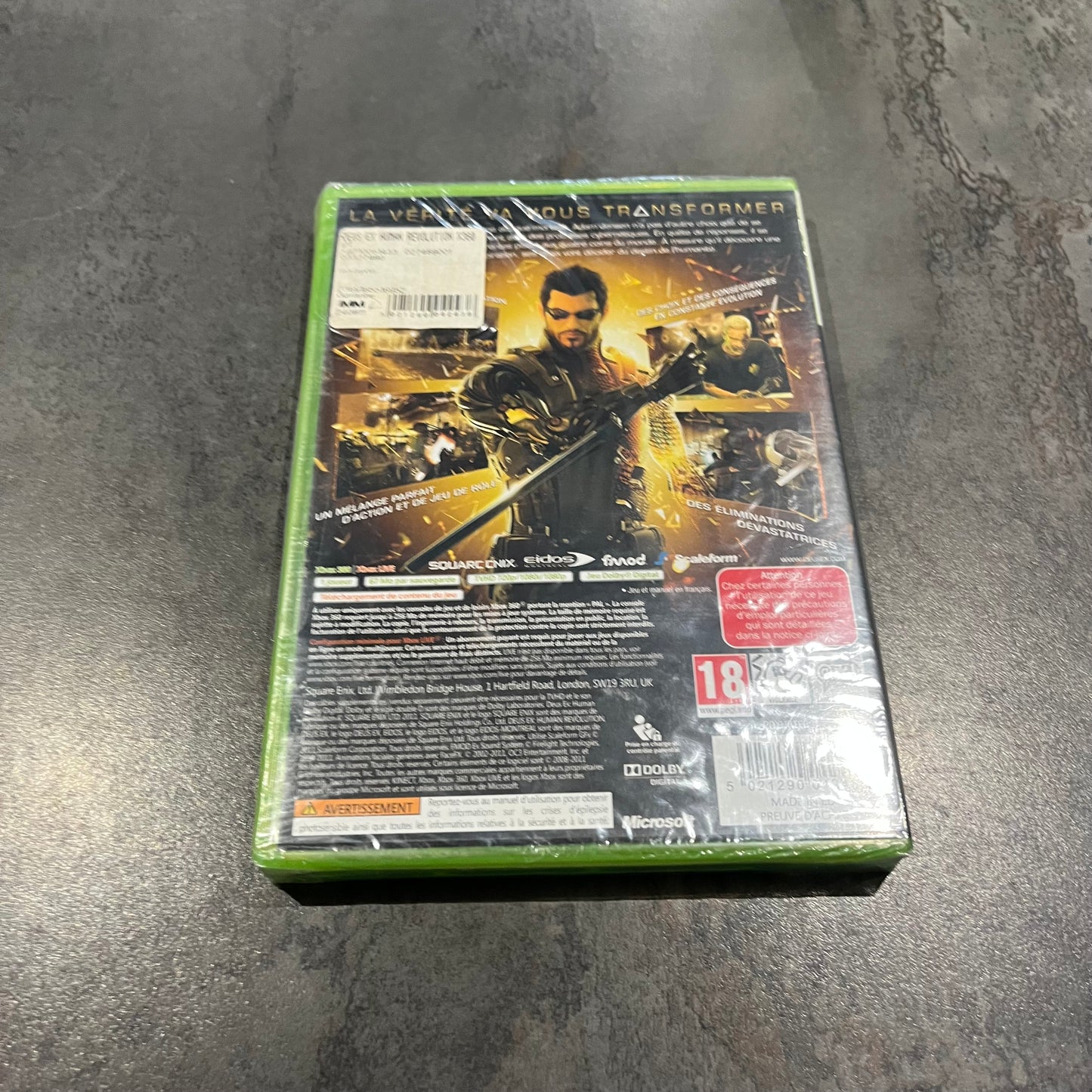 Deus Ex Human Revolution Xbox 360 neuf