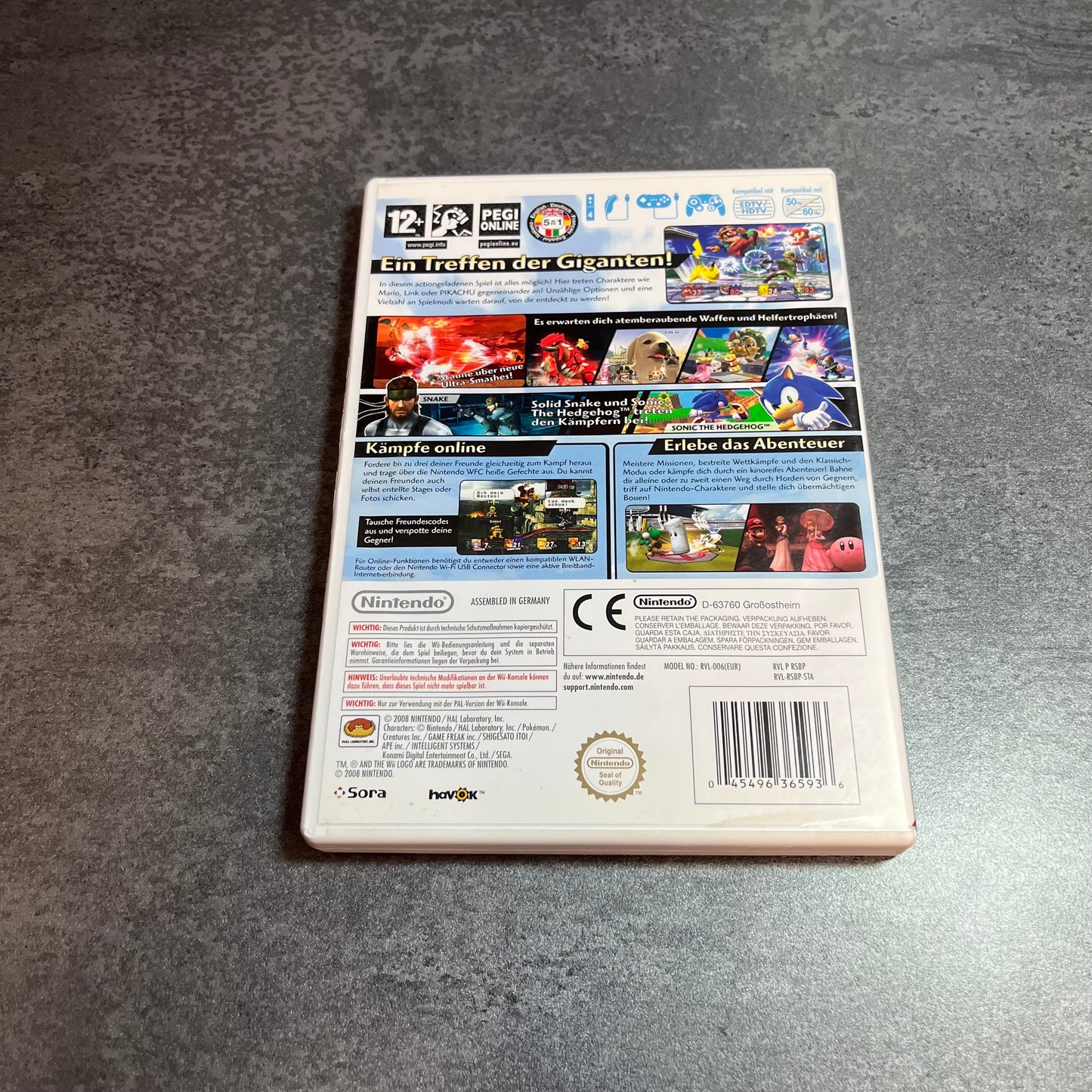 Super Smash Bros Brawl wii
