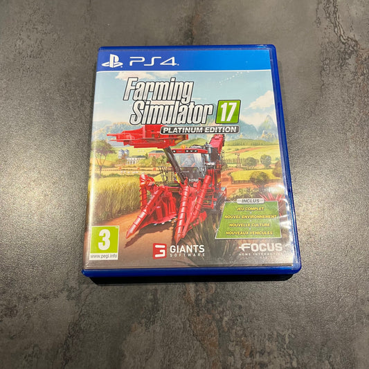 Farming Simulator 17 Platinum Edition PS4
