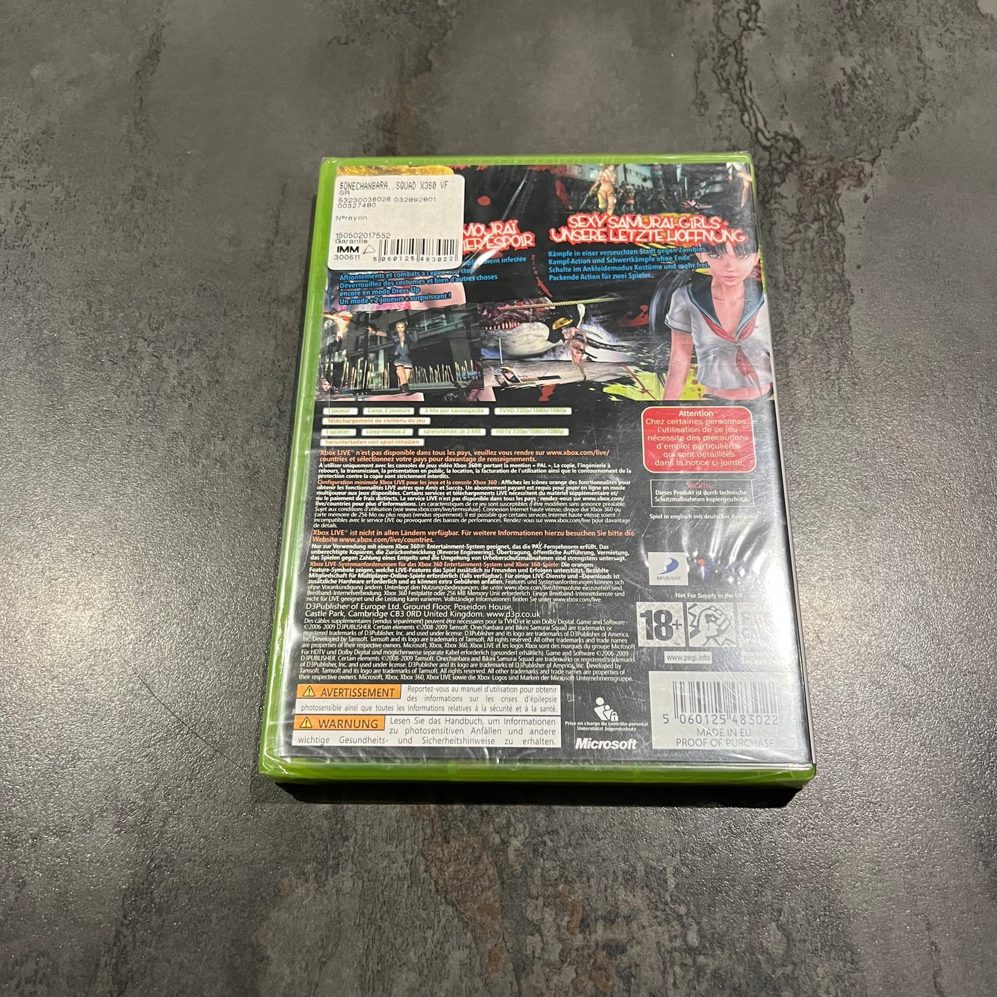 Onechanbara Bikini Samurai Squad Xbox 360 neuf