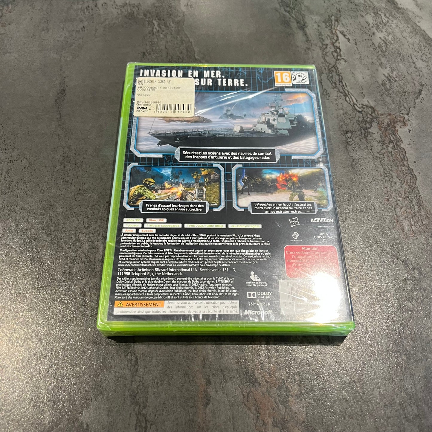Battleship Xbox 360 neuf