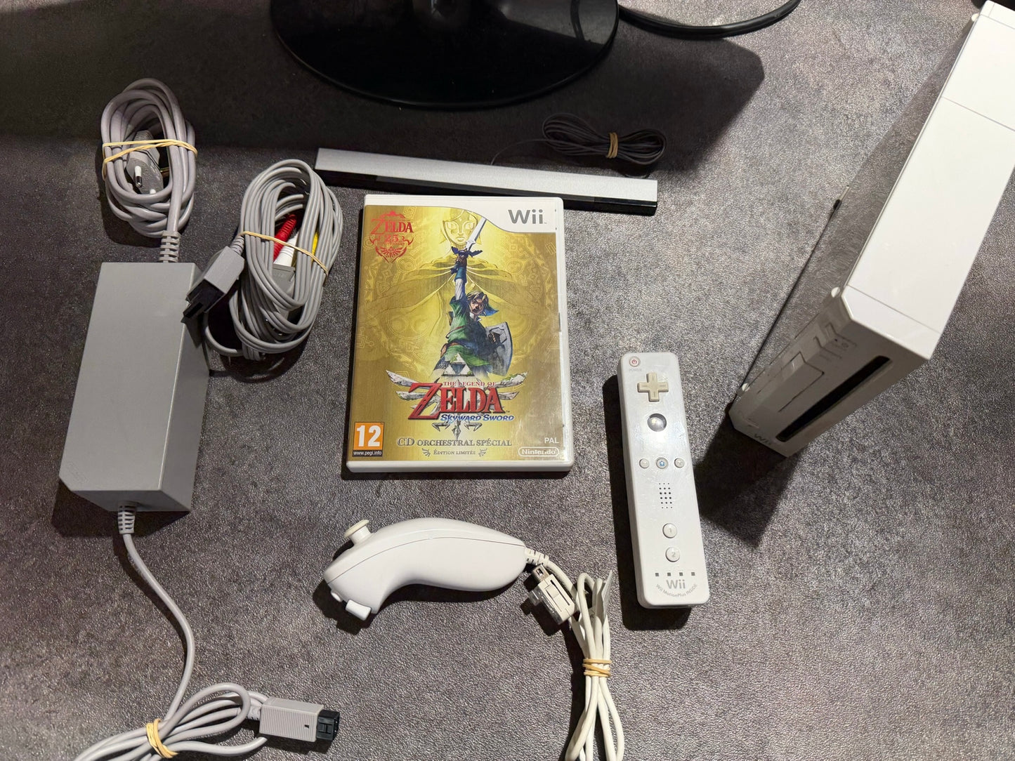 Console Wii Zelda Skyward Sword