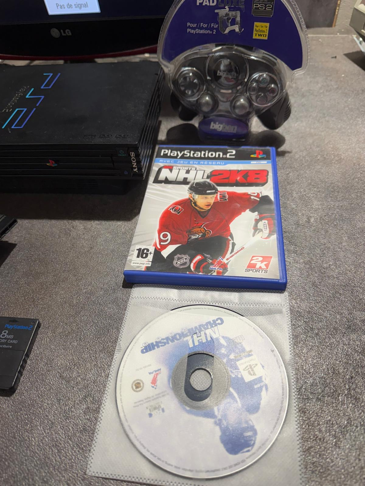 Console PlayStation 2 Fat + 2 manettes