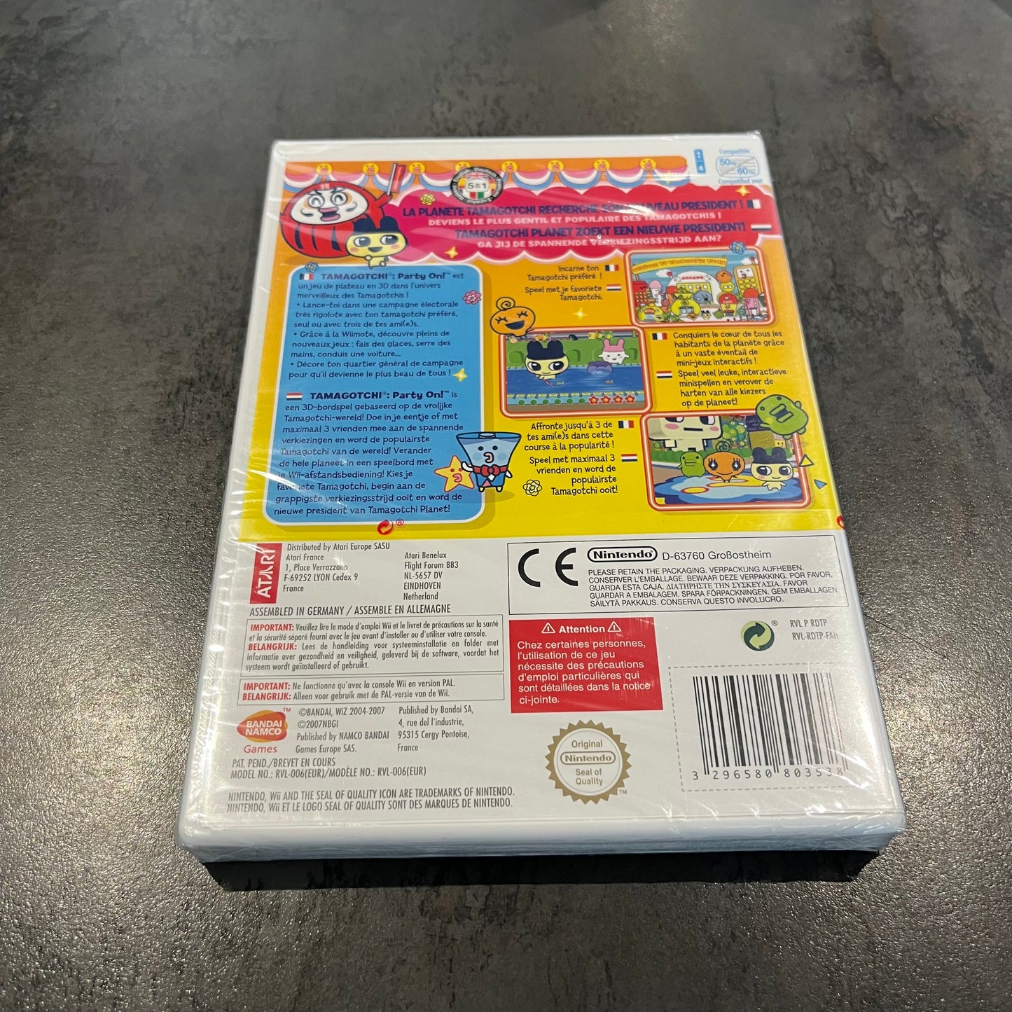 Tamagotchi Party On! wii neuf