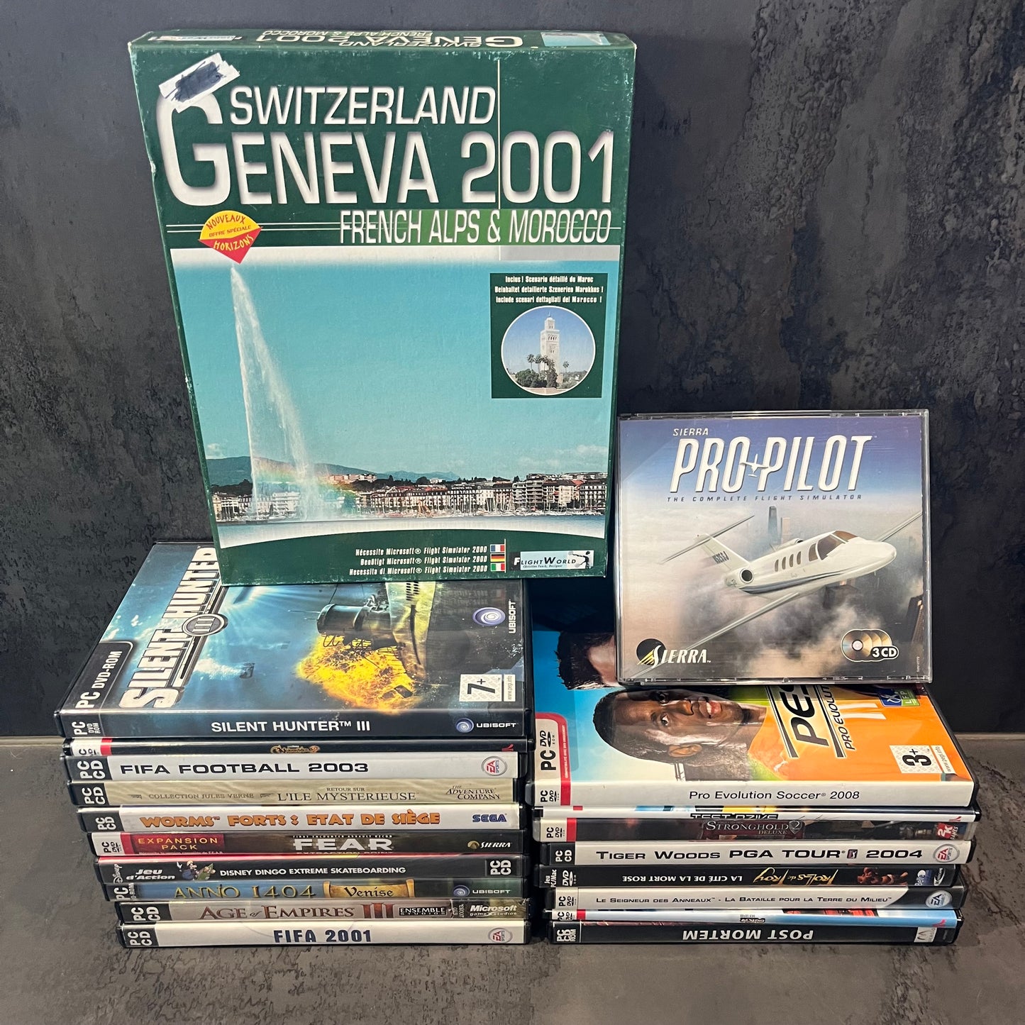 Lot jeux PC (20 jeux)