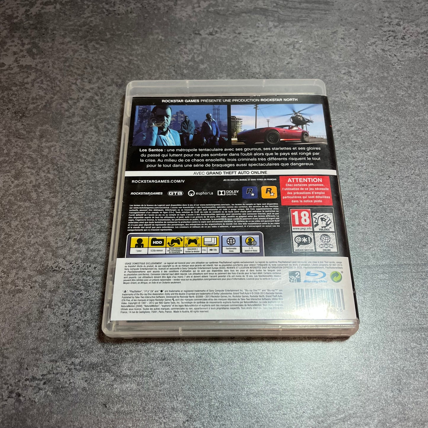 Grand Theft Auto V PS3
