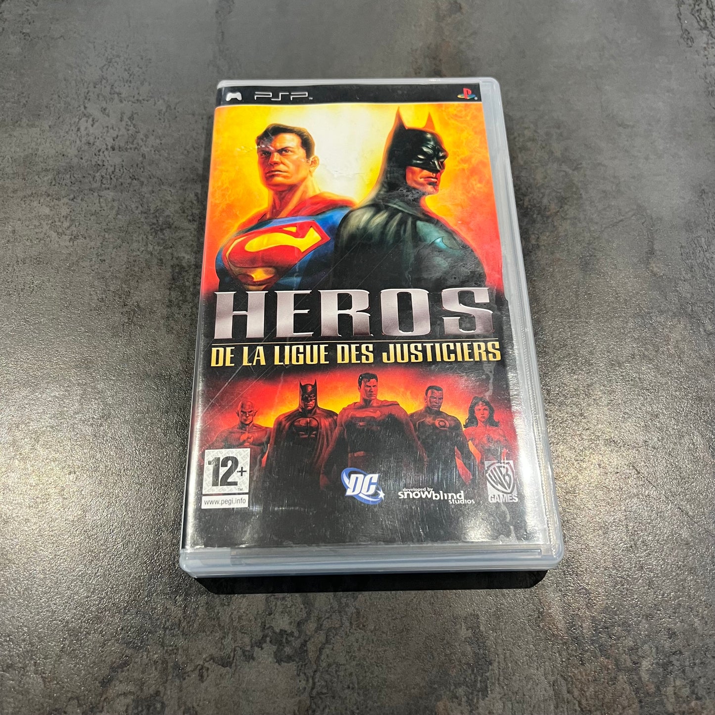Heros de la Ligue des Justiciers PSP