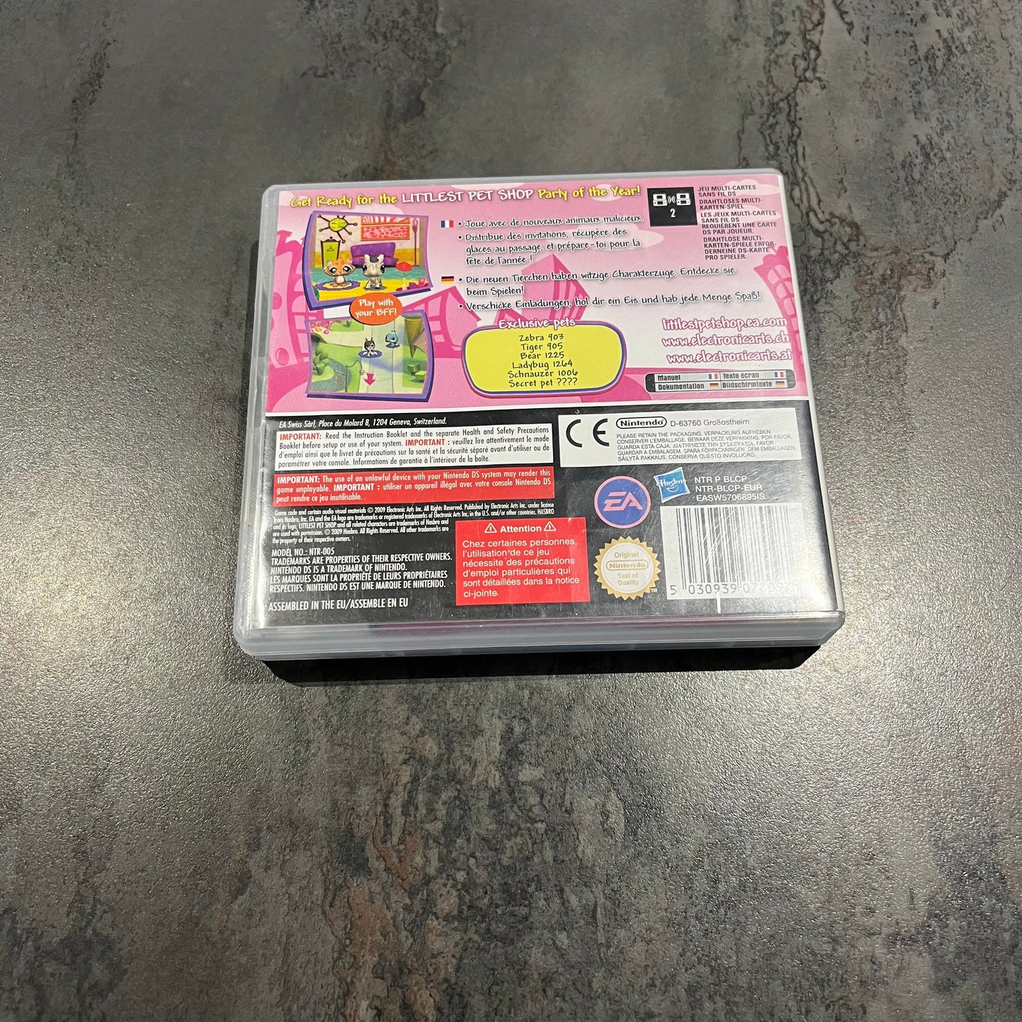 Littlest Pet Shop Friends City Nintendo DS