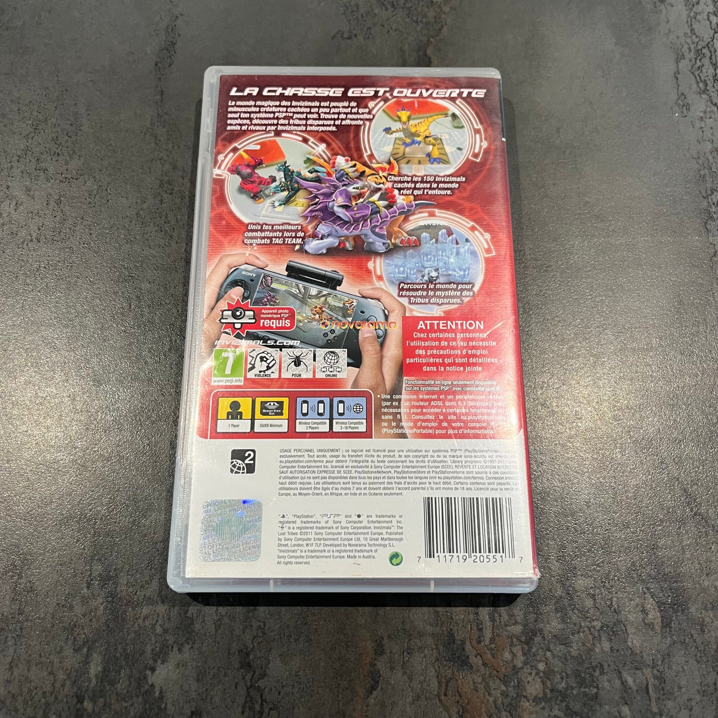 Invizimals The Lost Tribes PSP