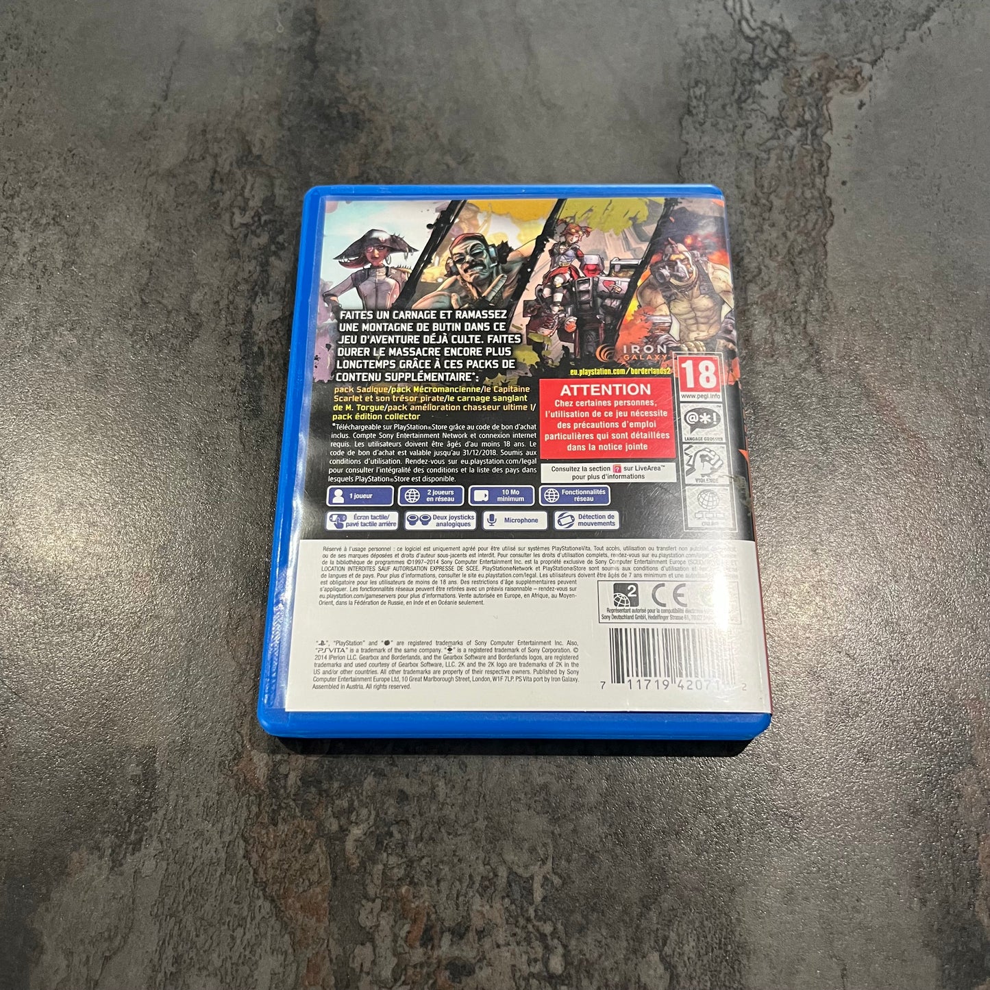 Borderlands 2 PS Vita