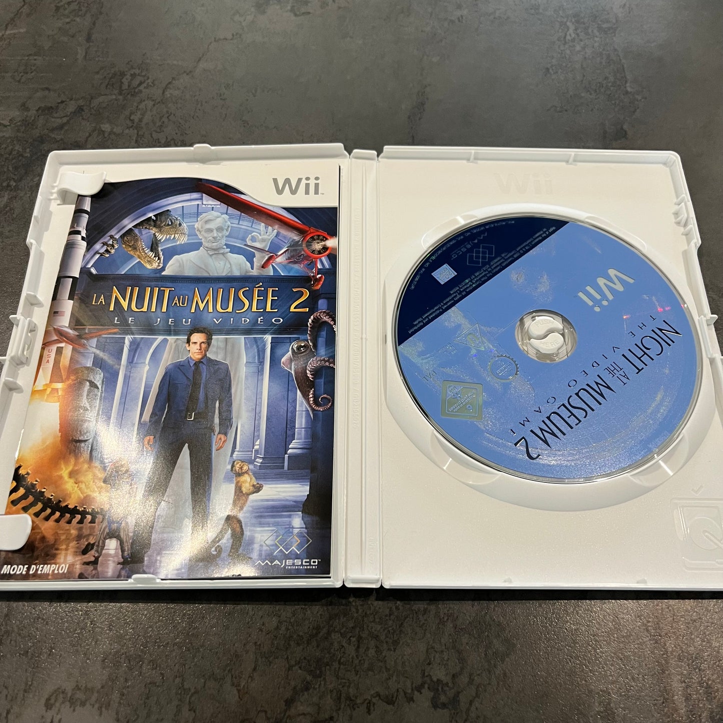 La Nuit au Musée 2 wii