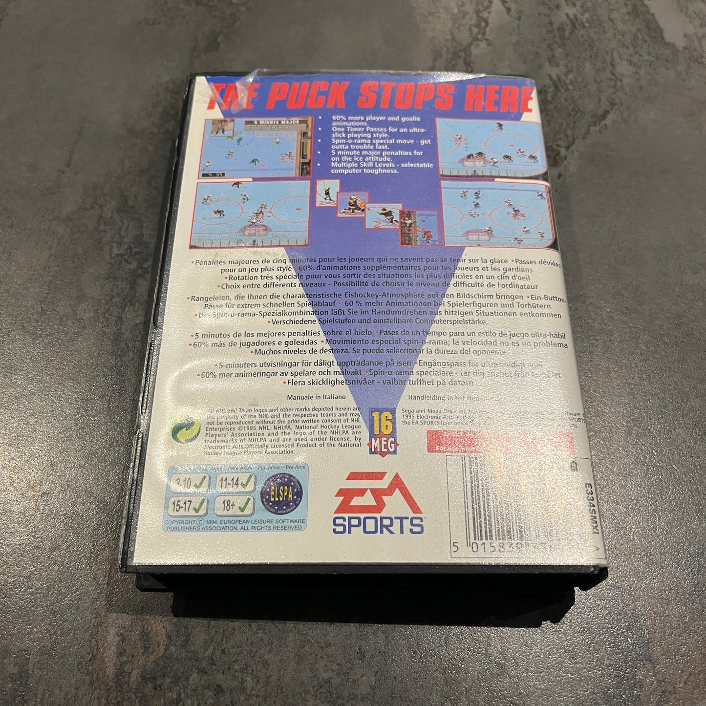 NHL 96 Mega Drive