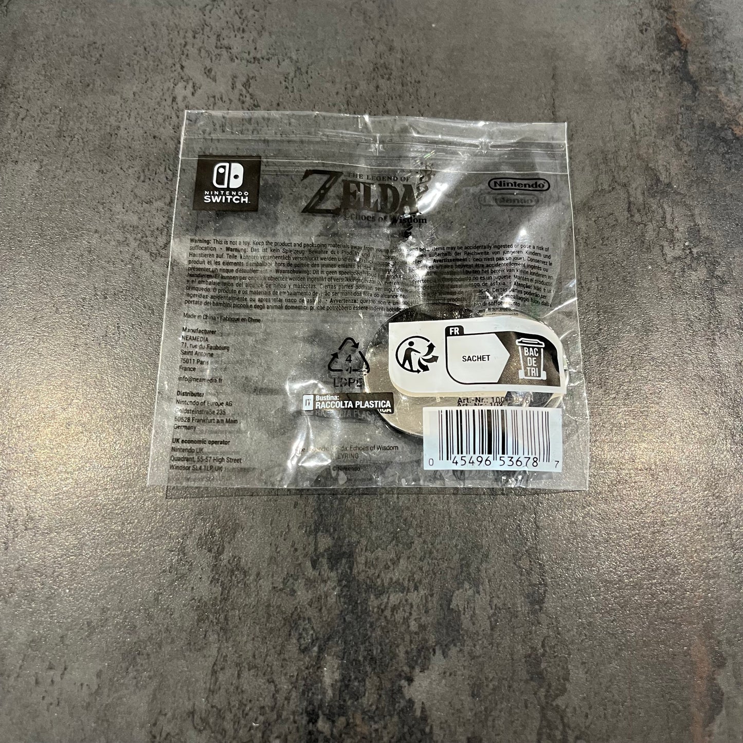 Porte-clés Zelda Tears of the Kingdom Nintendo Switch