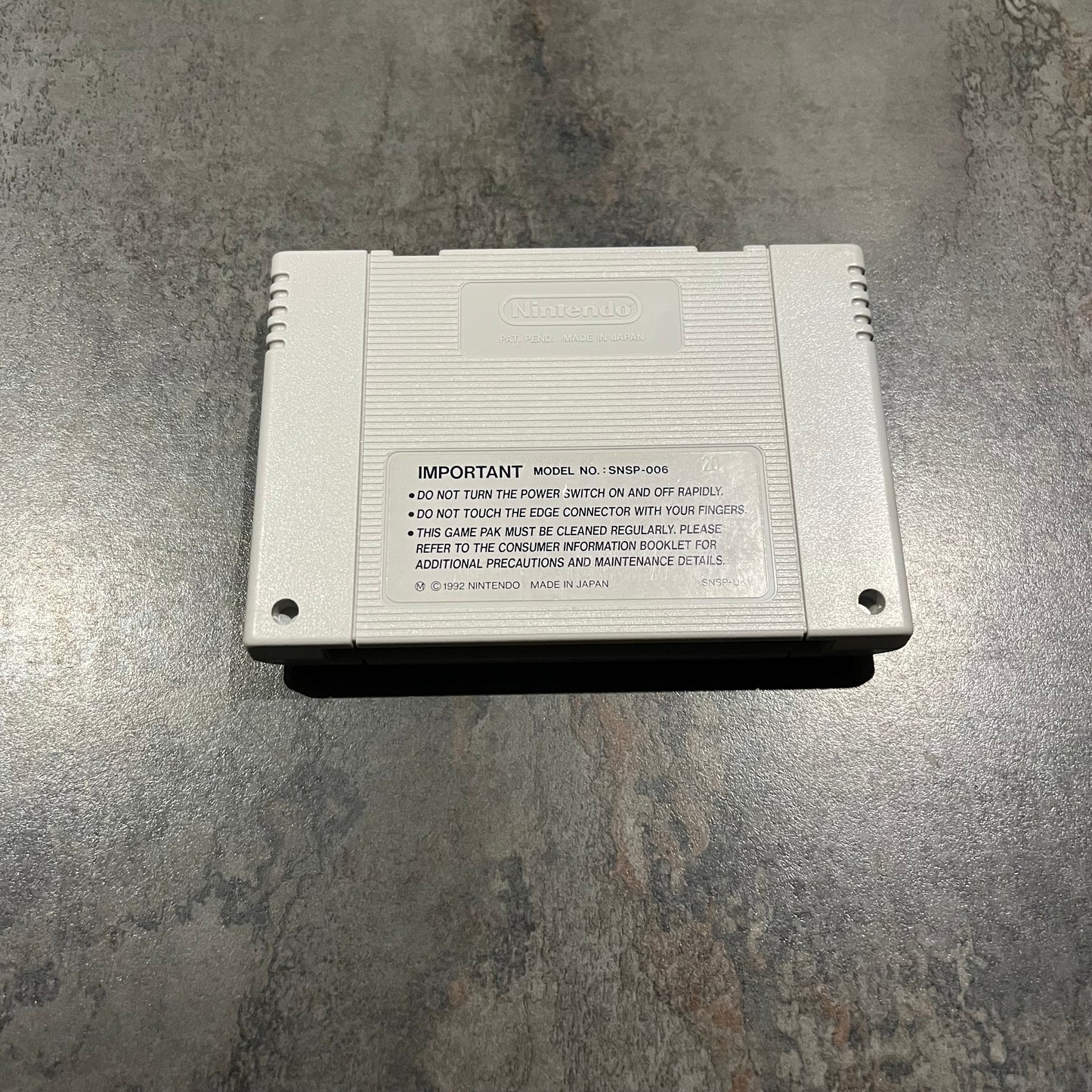 F1 Pole Position super Nintendo