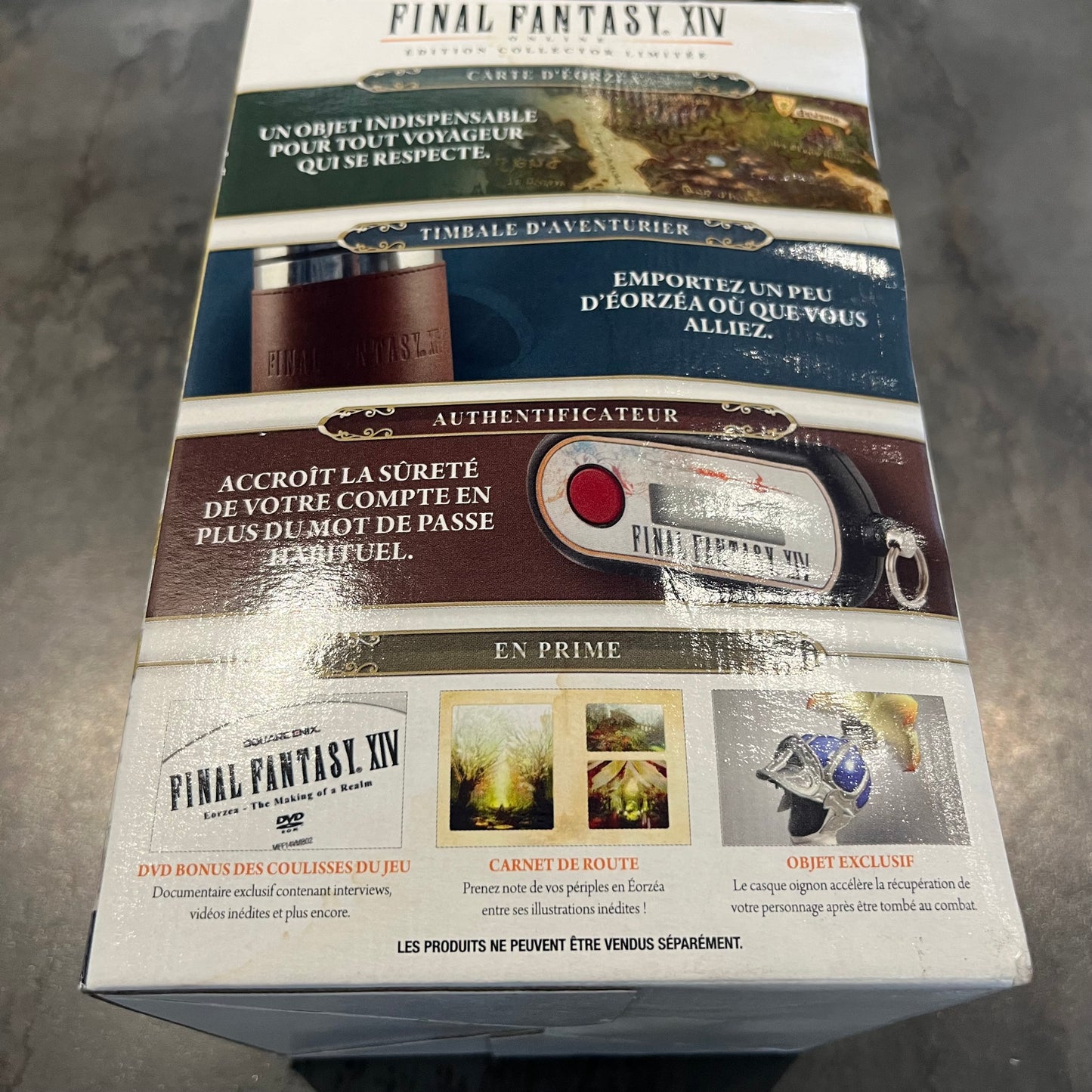 Final Fantasy XIV Édition Collector Limitée PC (à bien lire)