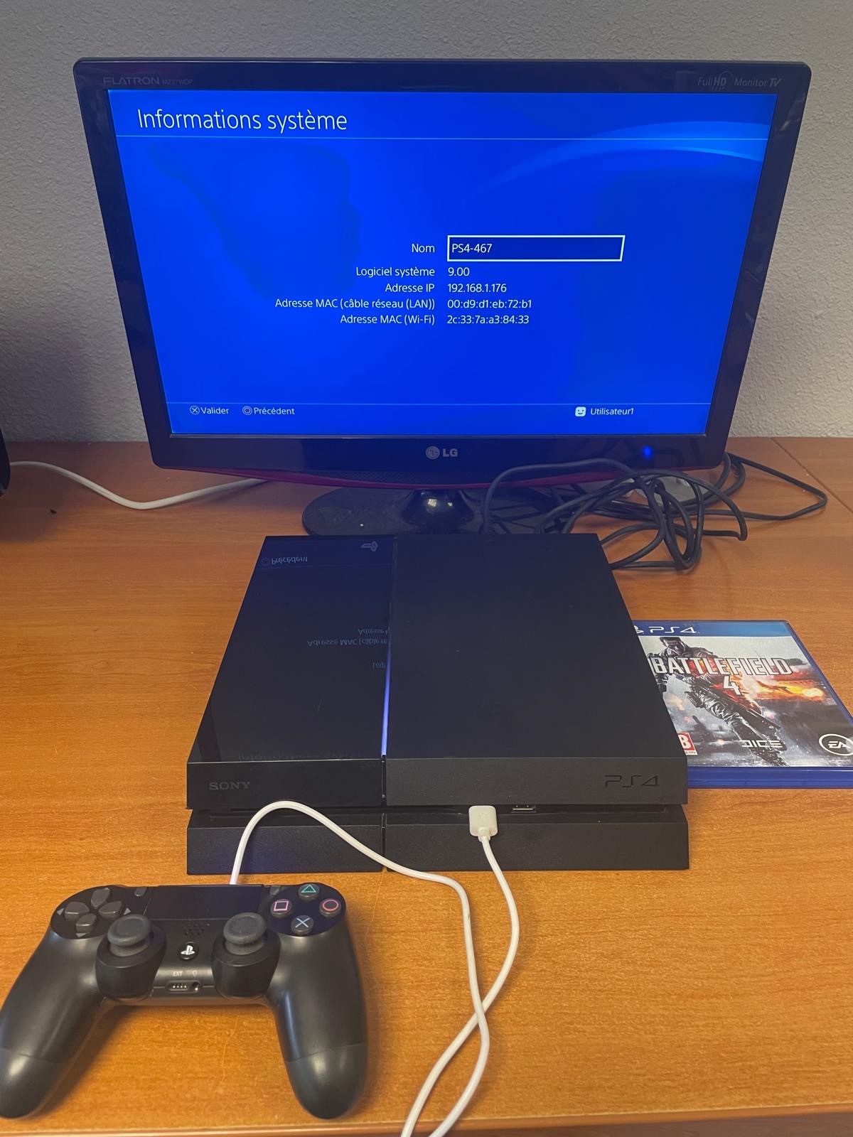 Console PS4 500 Go