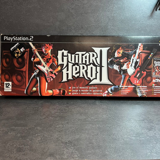 Guitar Hero II PS2 avec guitare