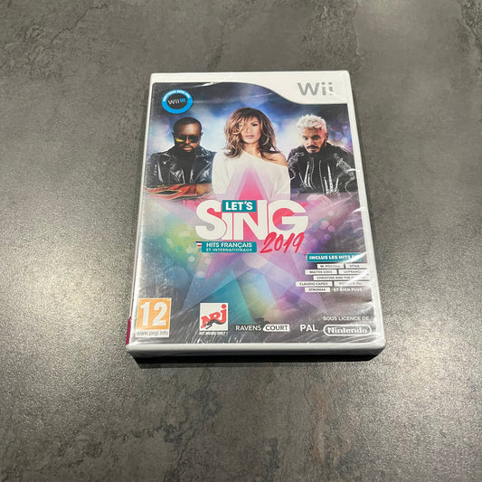Let’s Sing 2019 Wii neuf
